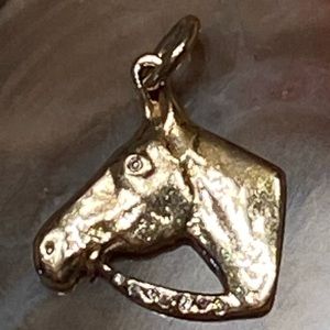 14k Julez Bryant Horse Charm With Diamond Eye